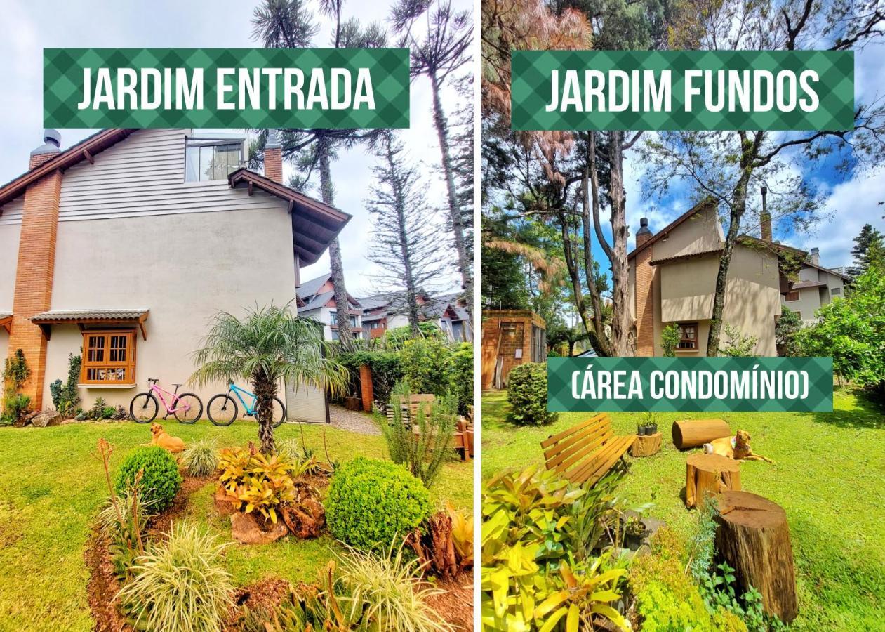 Вілла Incrivel Casa Com Hidro-Bikes-Centro De Gramado 3Q Екстер'єр фото